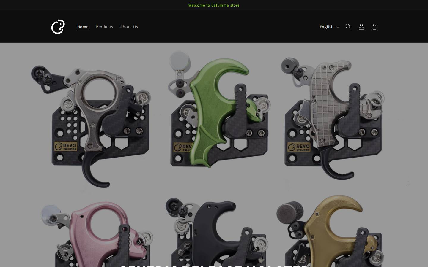 calumma.com homepage screenshot