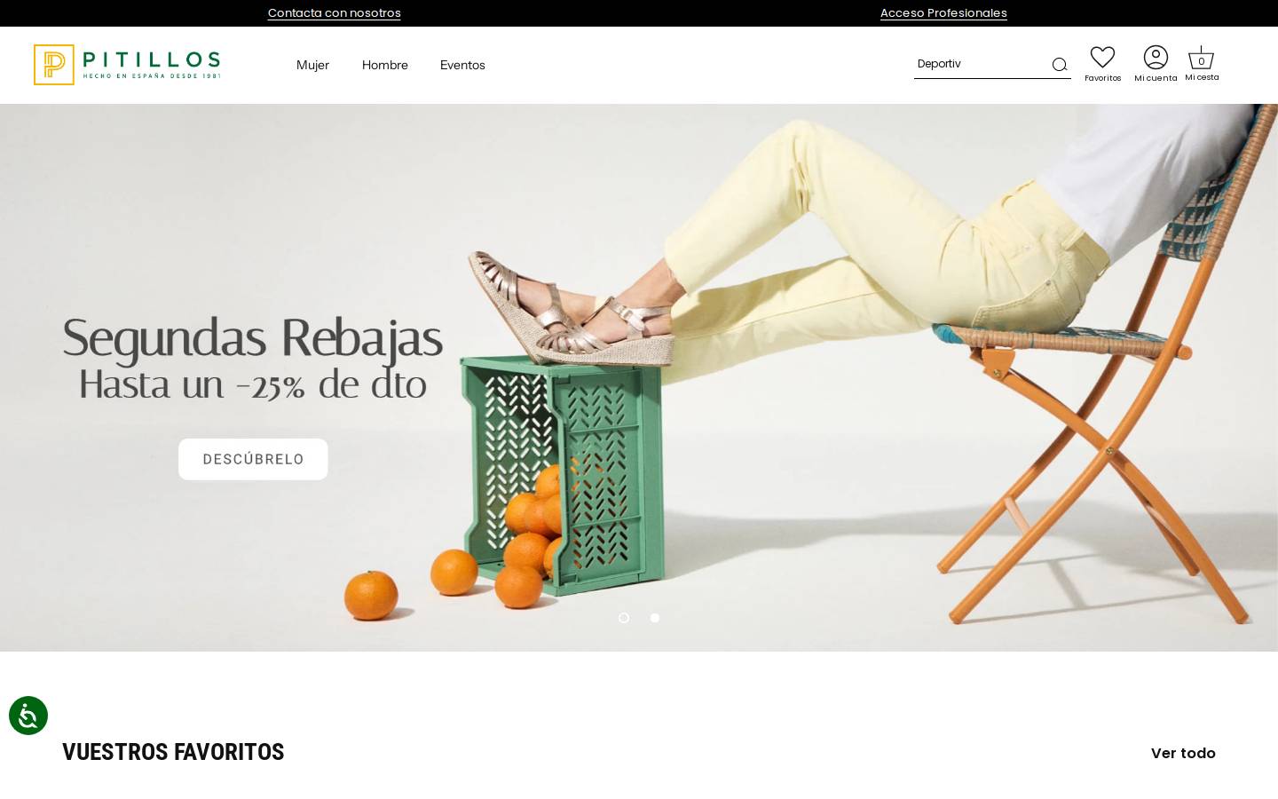 calzadospitillos.com homepage screenshot