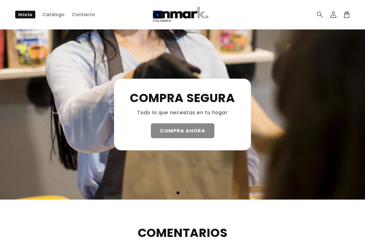 cambriastore.store homepage screenshot