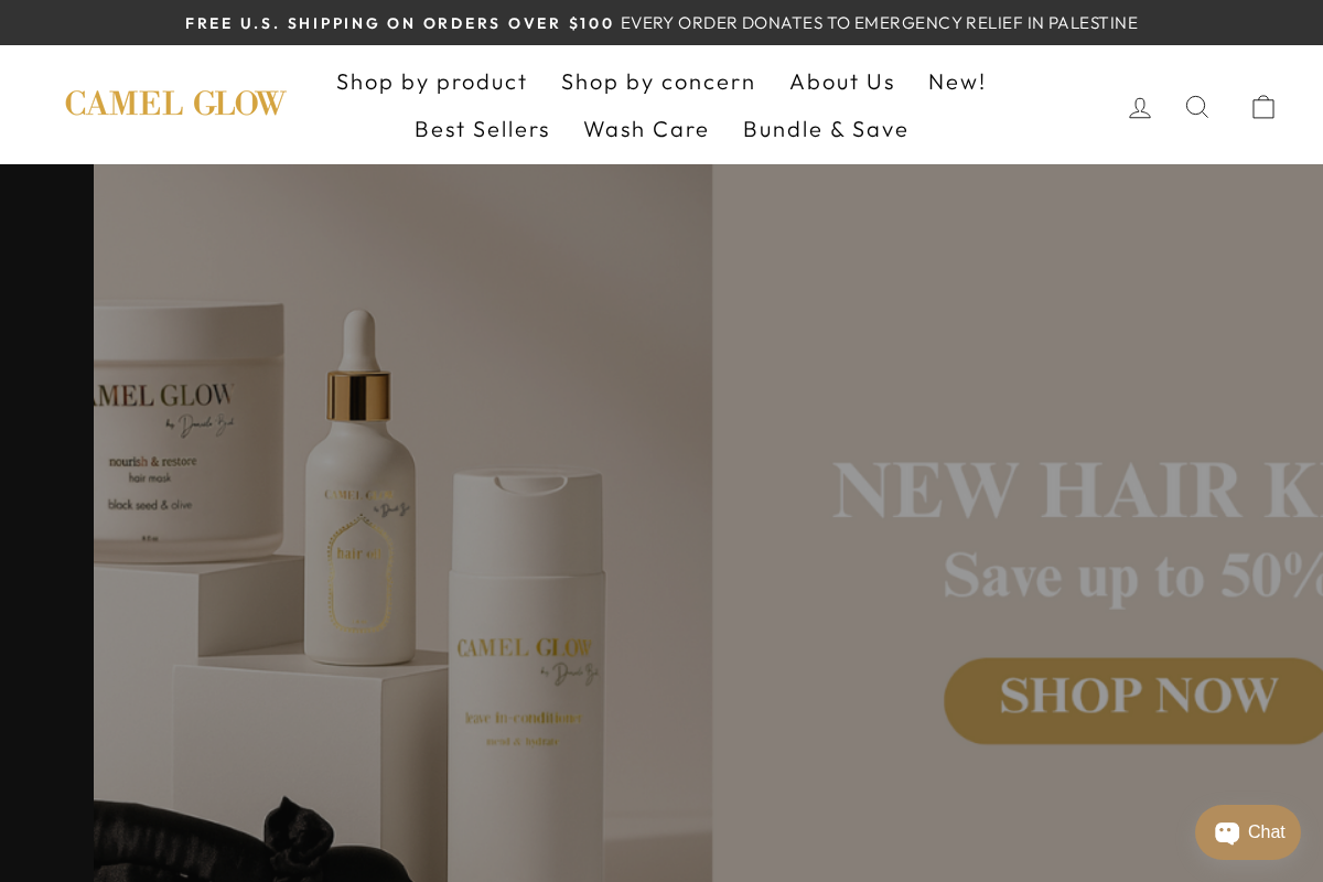 camelglow.com homepage screenshot