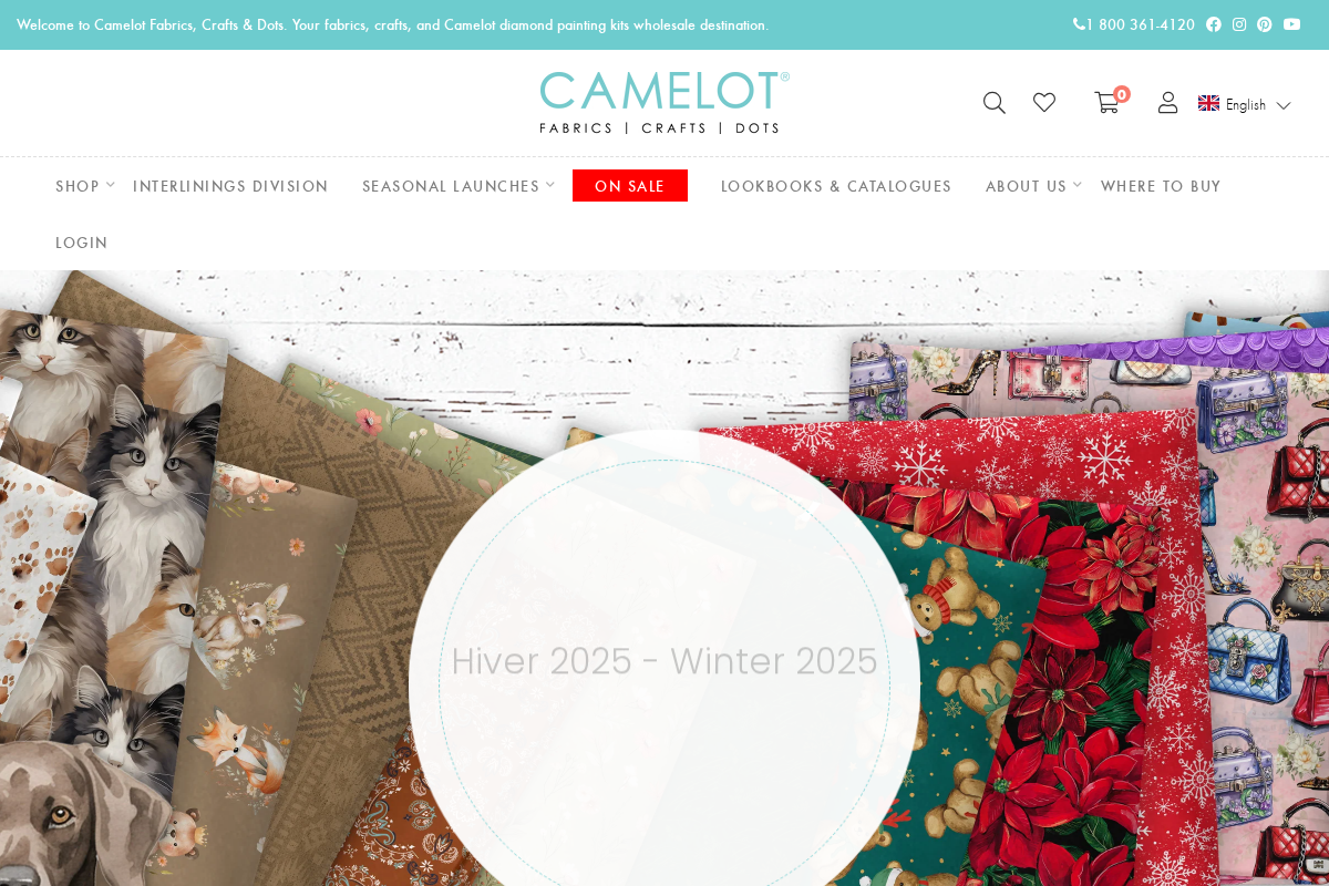 Camelot homepage screenshot