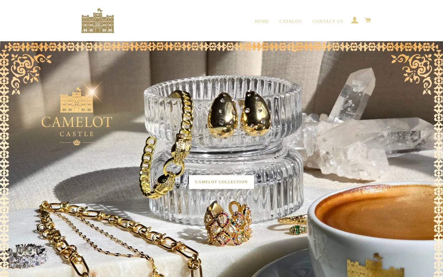 camelotcastleshop.com homepage screenshot