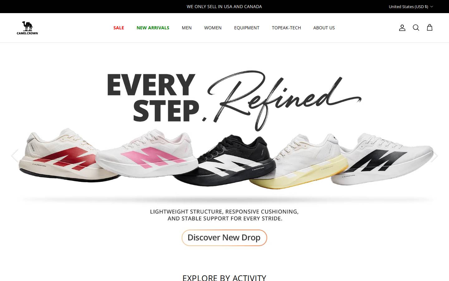 Camel homepage screenshot