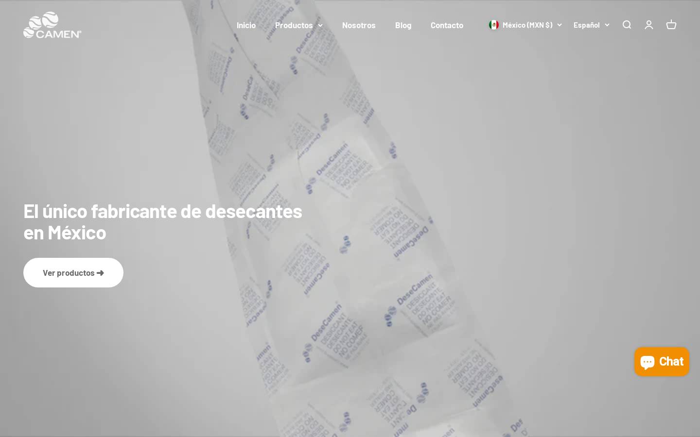 camen-q.com homepage screenshot