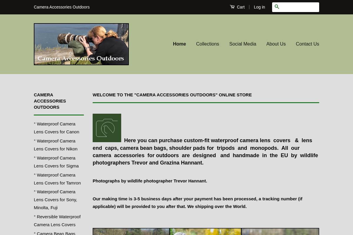 Cameraaccessoriesoutdoors homepage screenshot