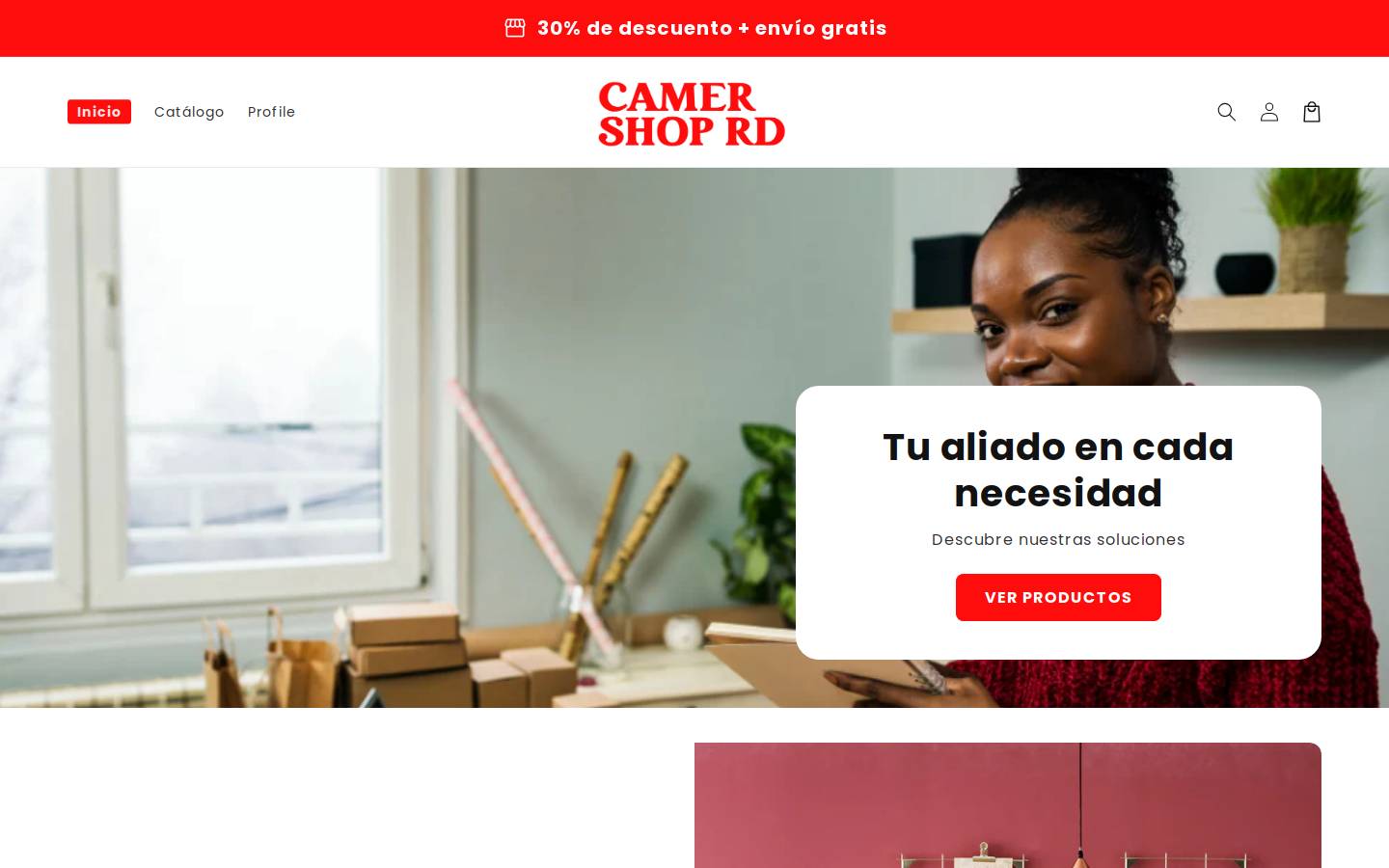 camershoprd.com homepage screenshot