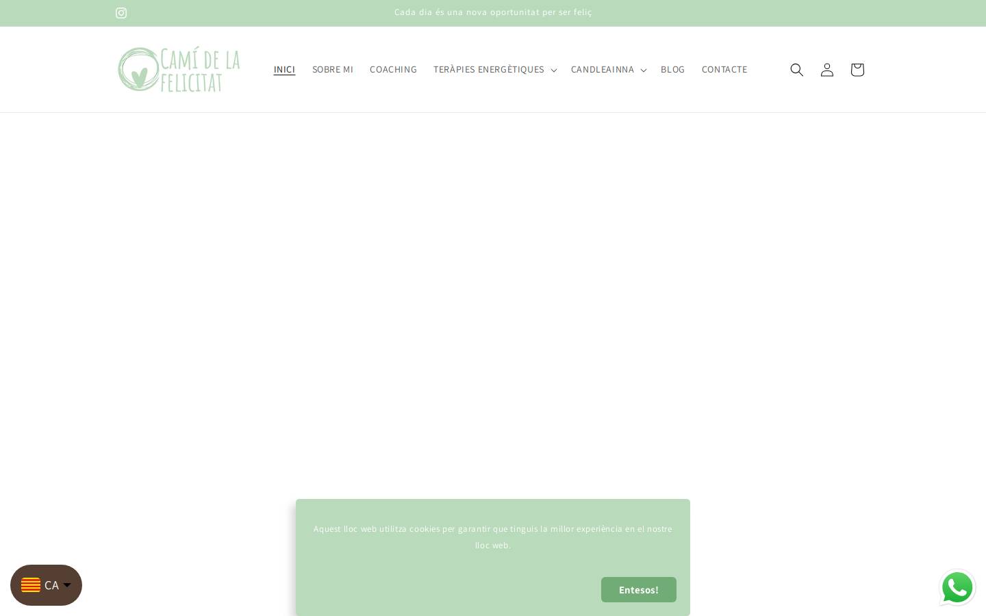 camidelafelicitat.com homepage screenshot