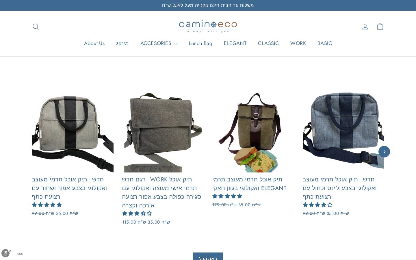 camino-eco.com homepage screenshot