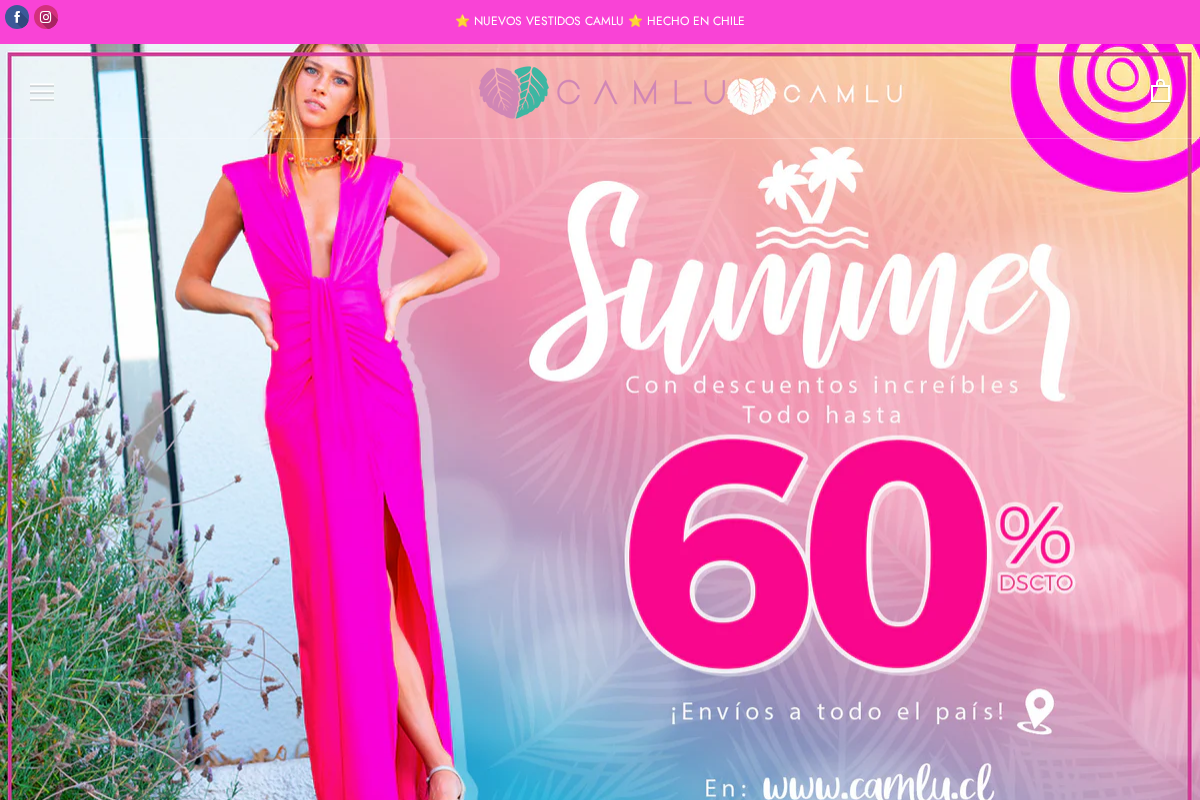 CamLu homepage screenshot