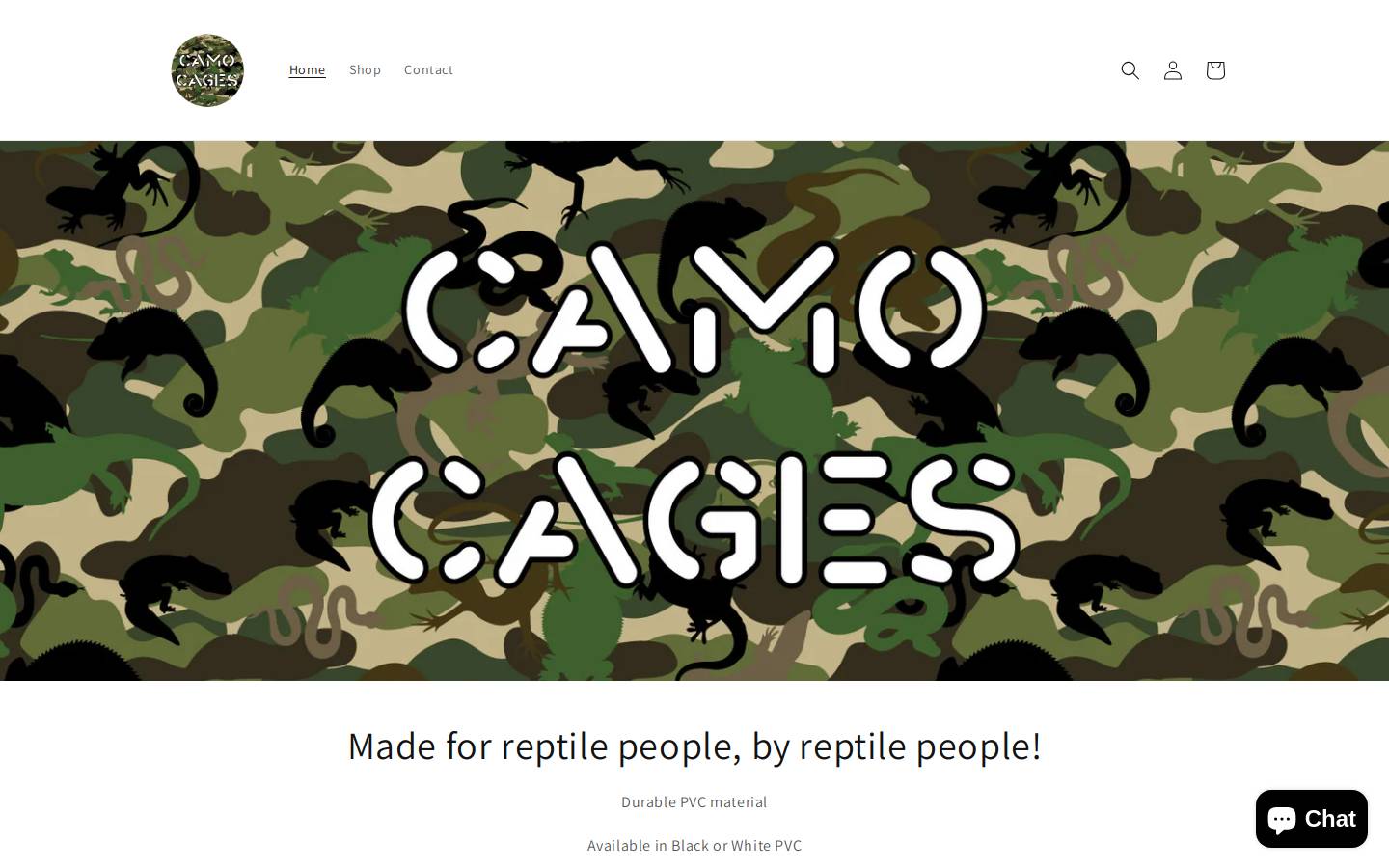 camocages.com homepage screenshot