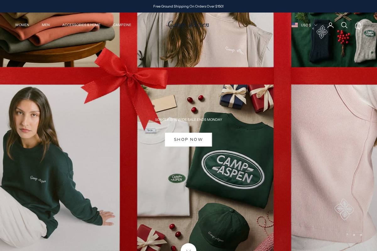 campaspen.com homepage screenshot