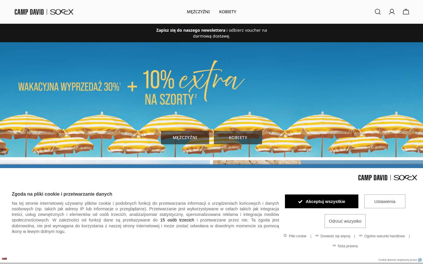 campdavid-soccx.pl homepage screenshot