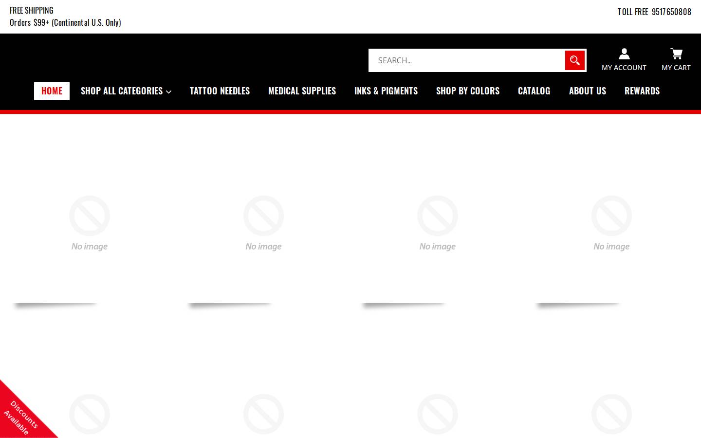 Camsupply homepage screenshot