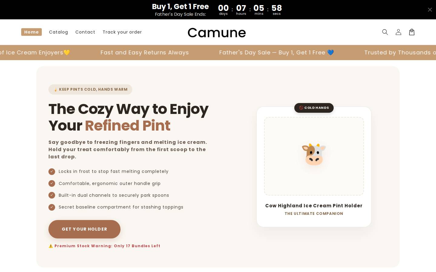 camuneco.com homepage screenshot