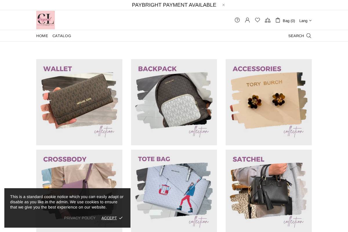 canadaoriginalpurse.ca homepage screenshot