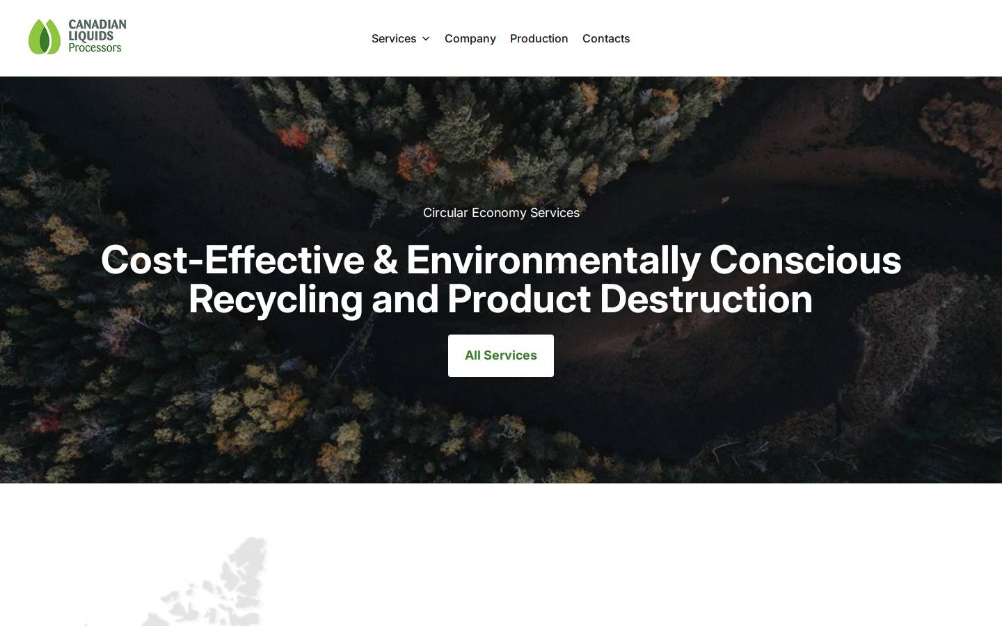 canadianliquids.com homepage screenshot