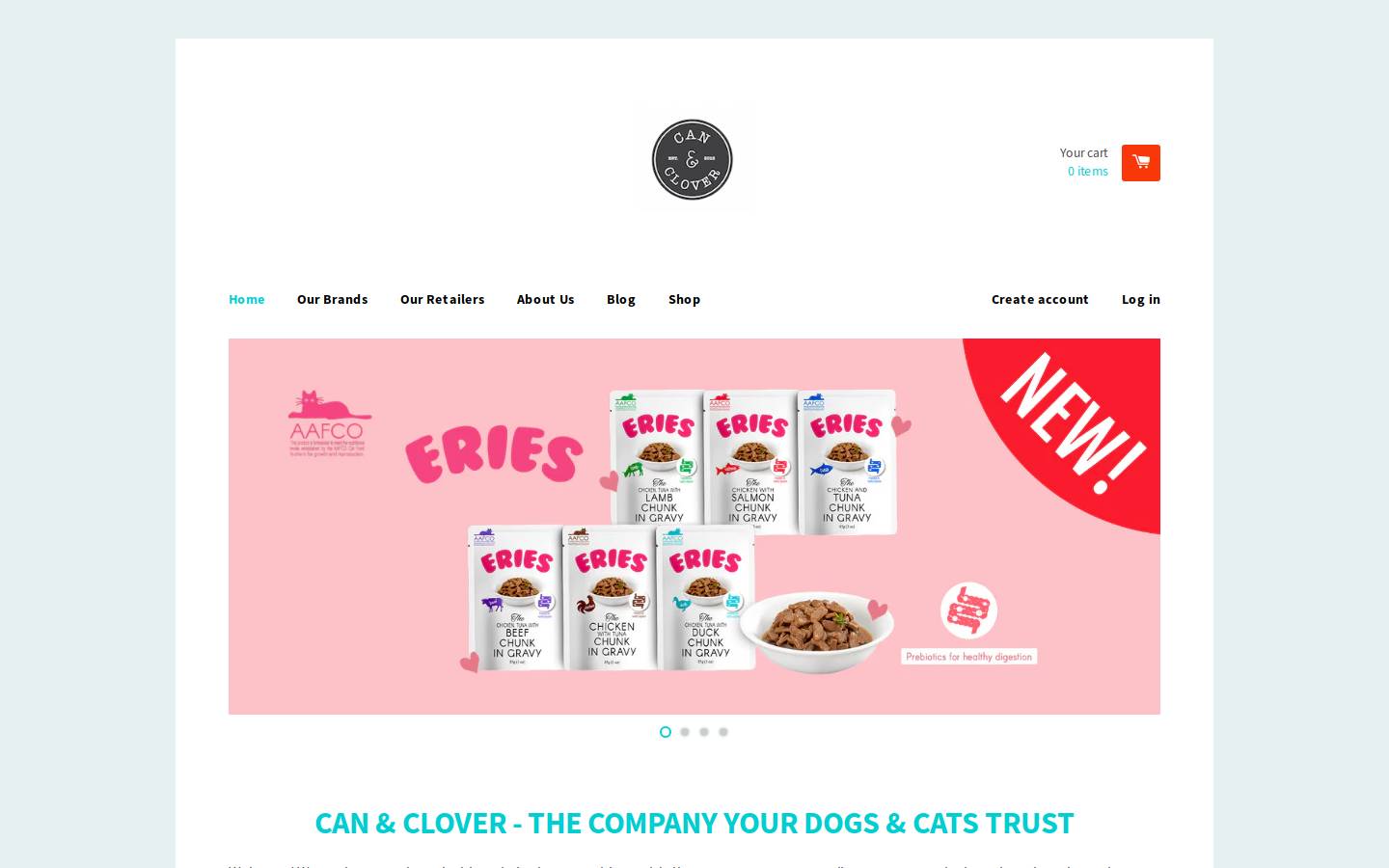canclover.com homepage screenshot