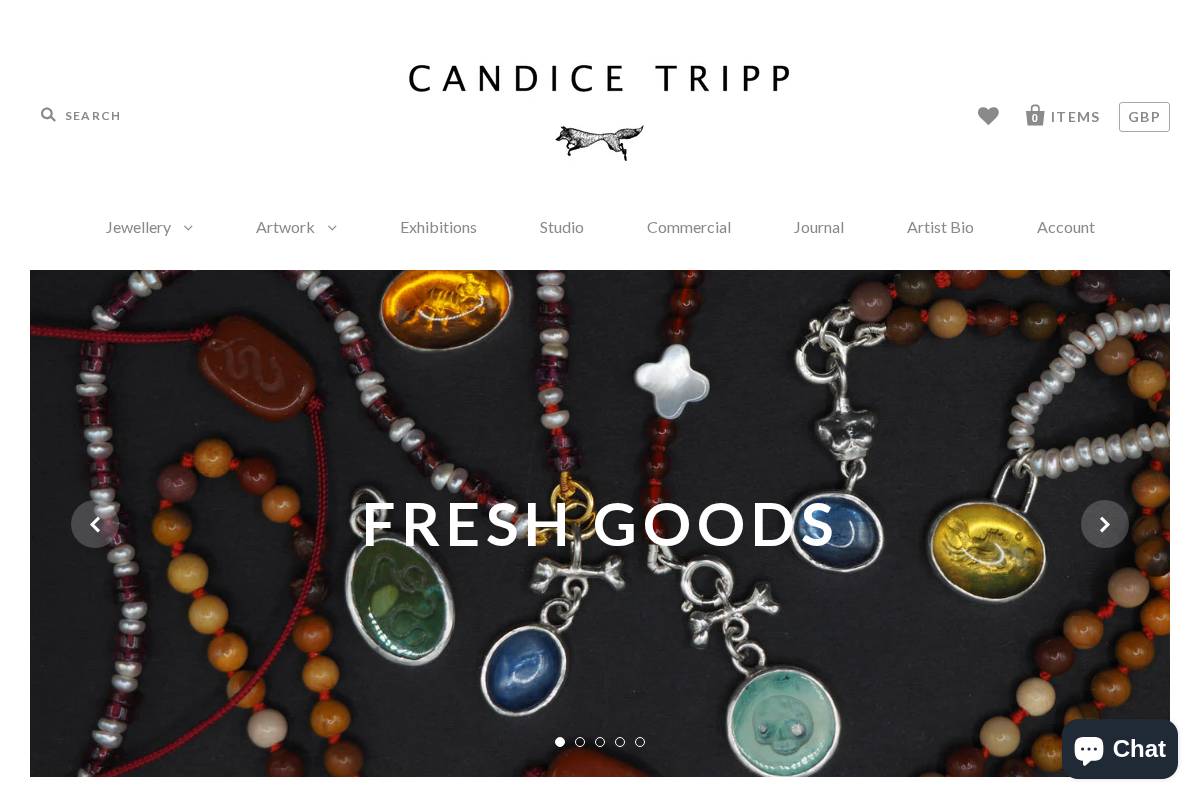 candicetripp.com homepage screenshot