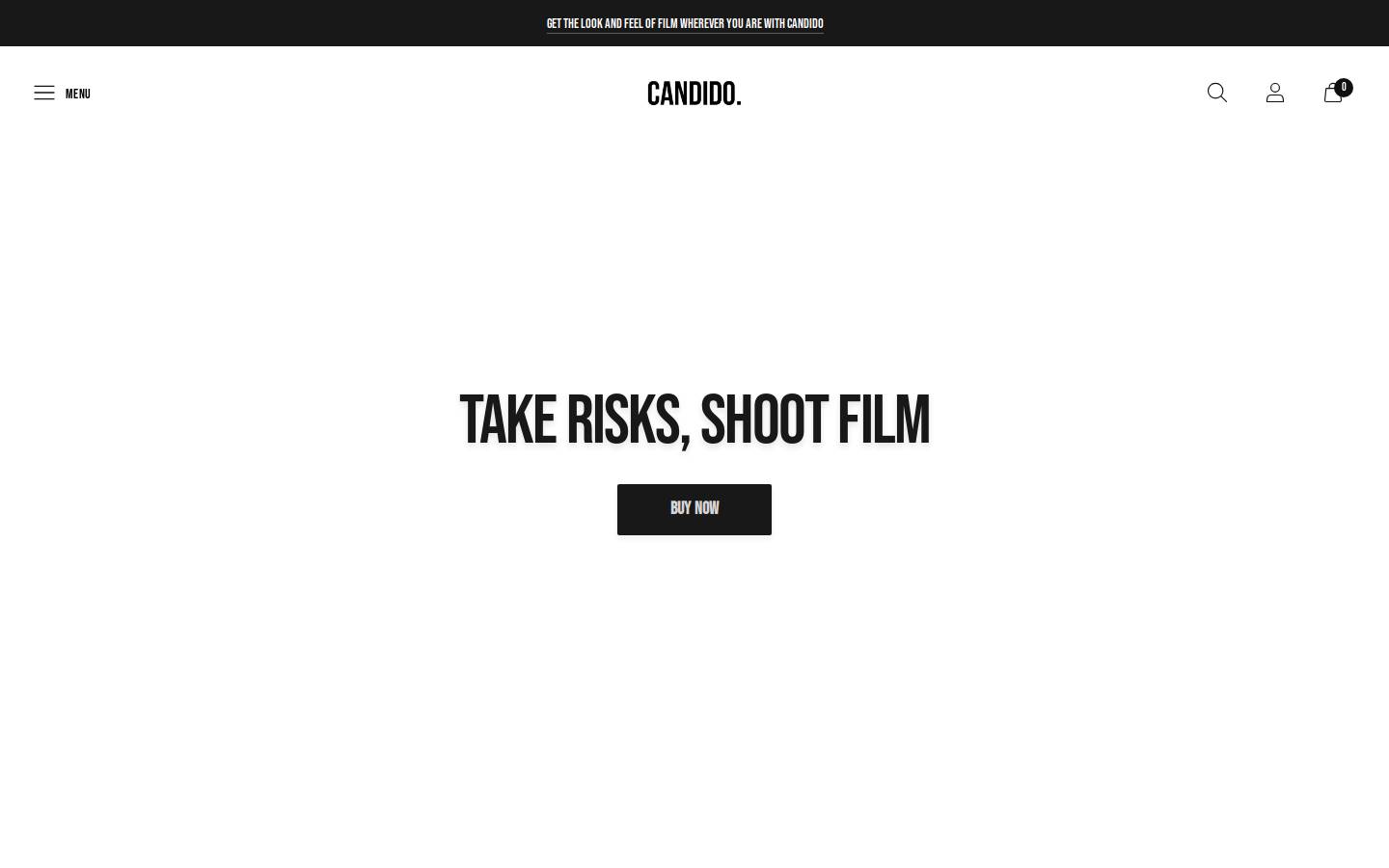 candidocollective.com homepage screenshot