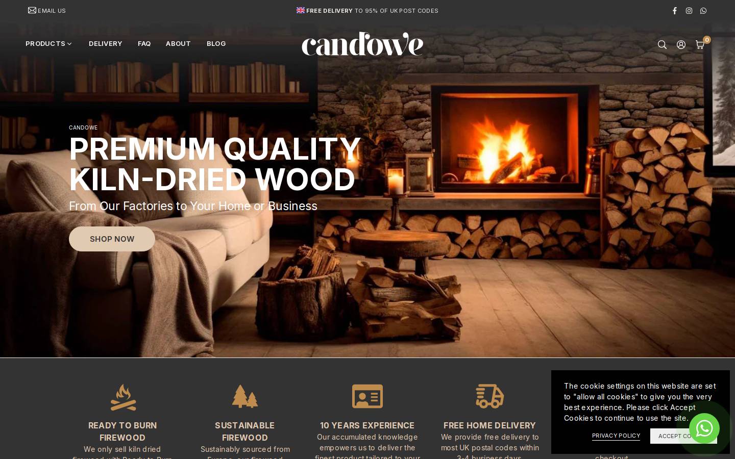 candowe.de homepage screenshot