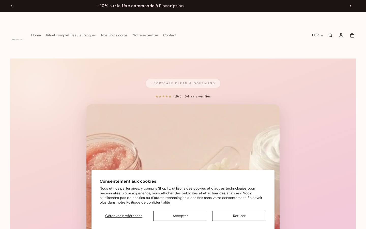 candy-skin.com homepage screenshot