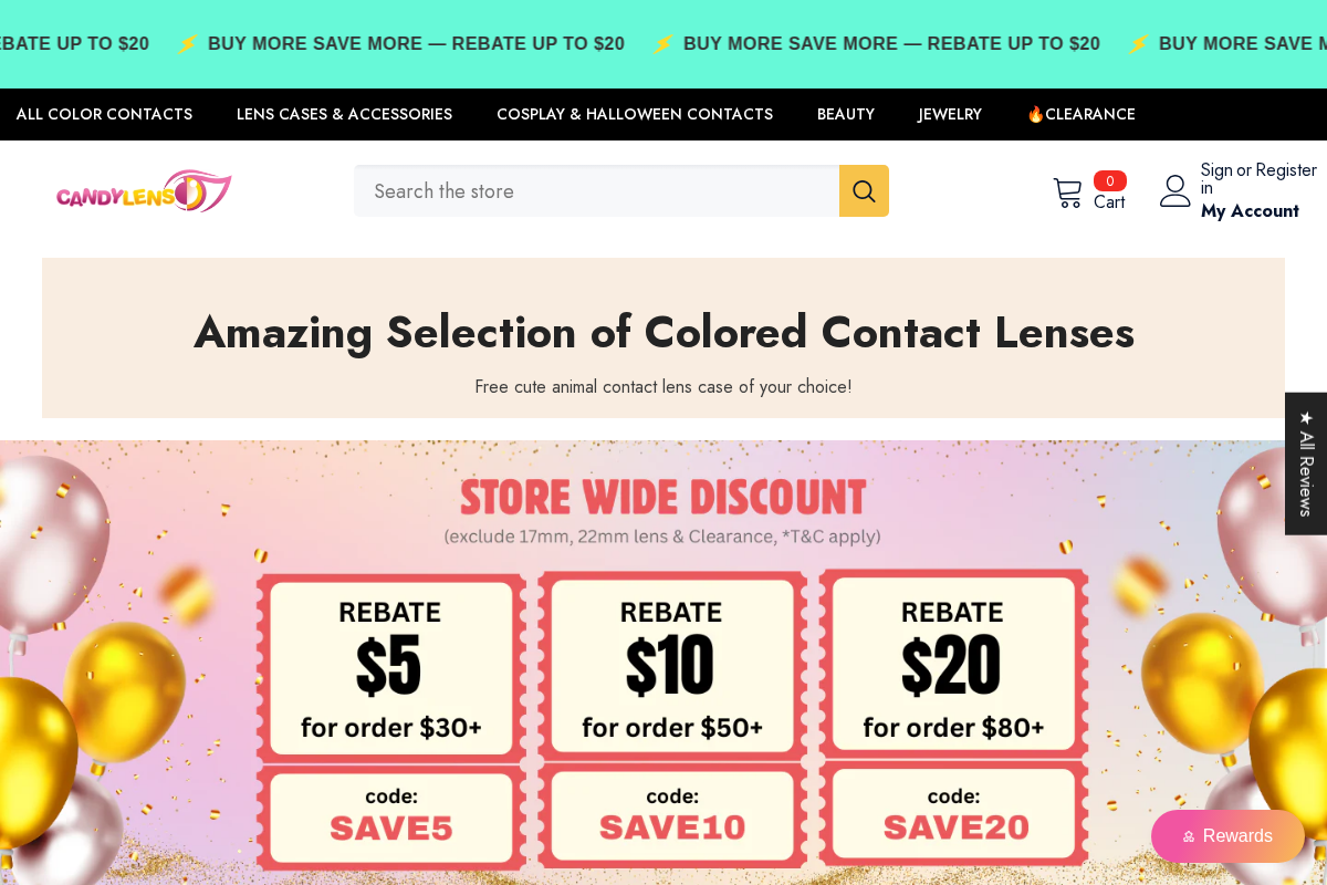 Candy Wong homepage screenshot