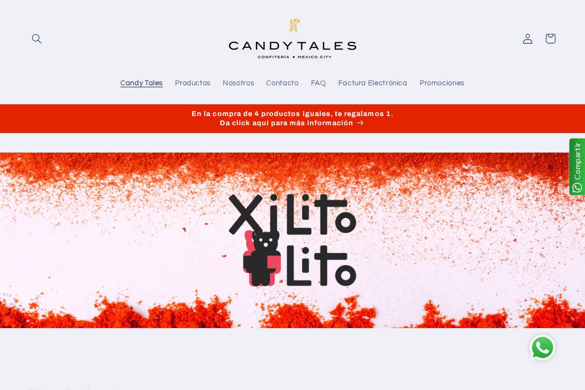 candytales.mx homepage screenshot