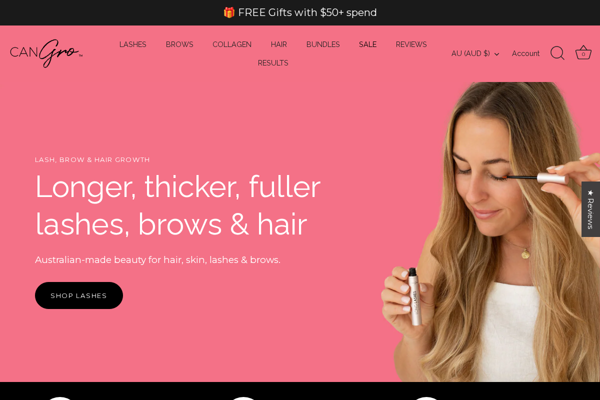 CanGro homepage screenshot