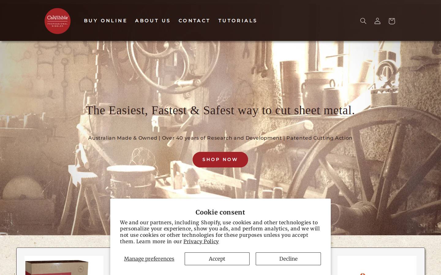 canibbletools.com homepage screenshot