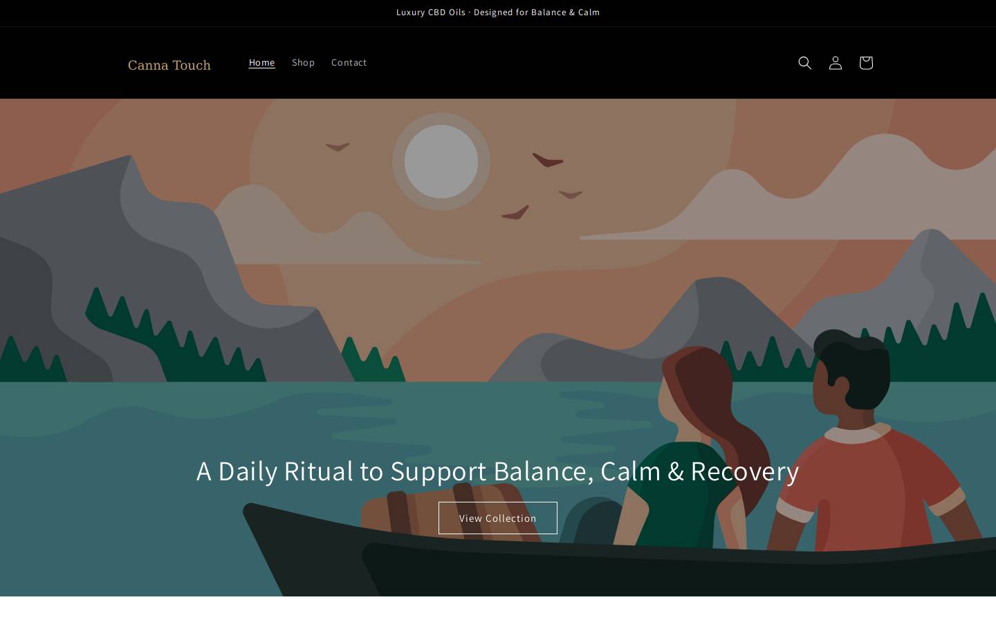 canna-touch.com homepage screenshot
