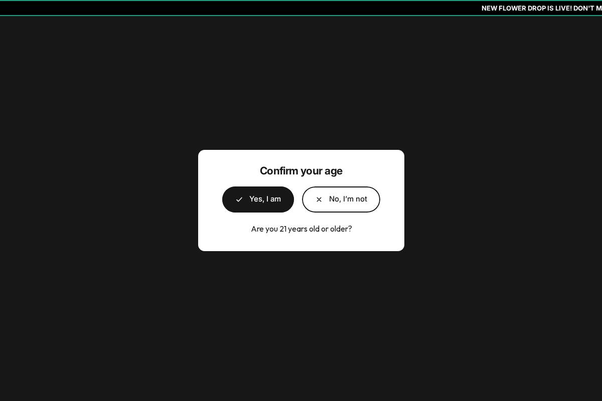 Canna Cured homepage screenshot