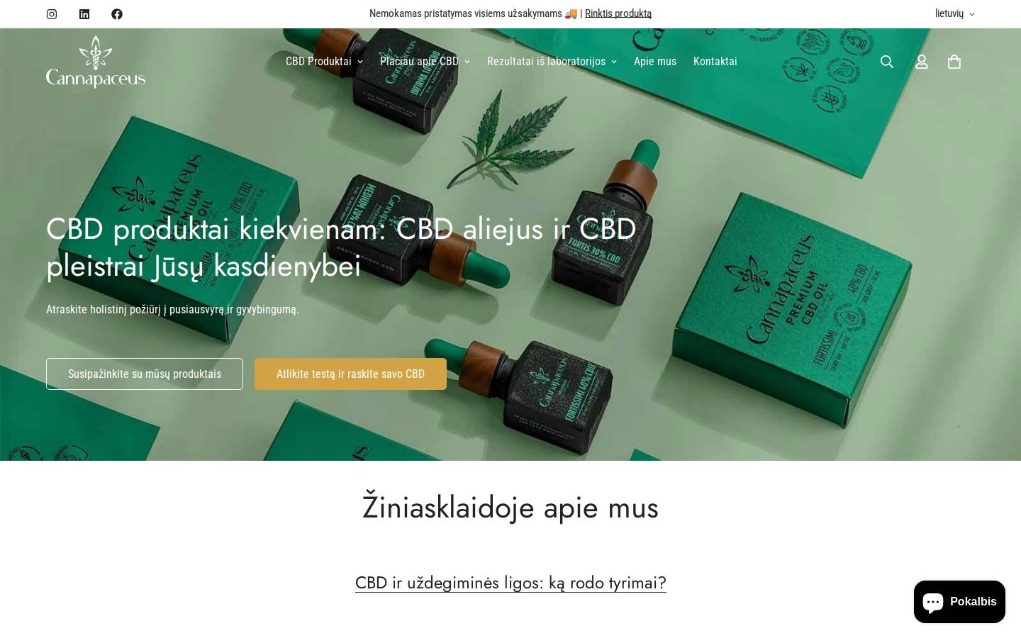 cannapaceus.com homepage screenshot