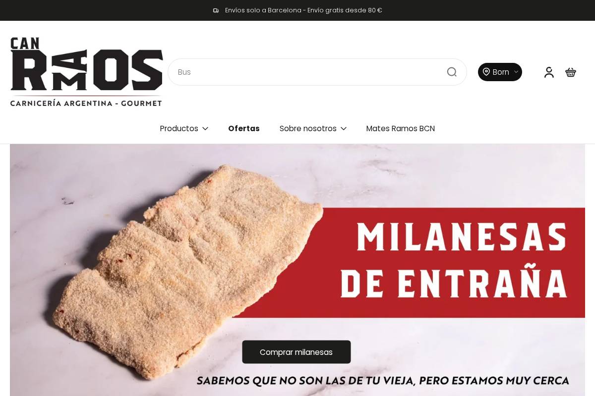 canramos.com homepage screenshot