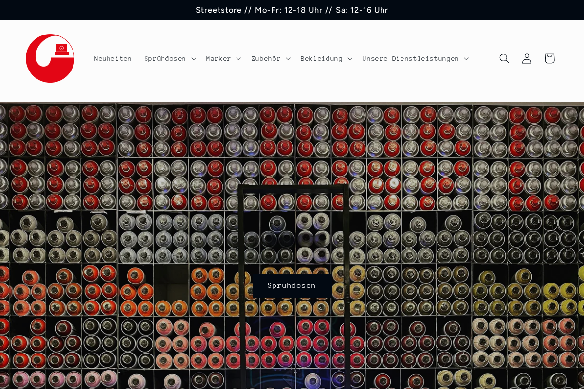 Cans&Co homepage screenshot