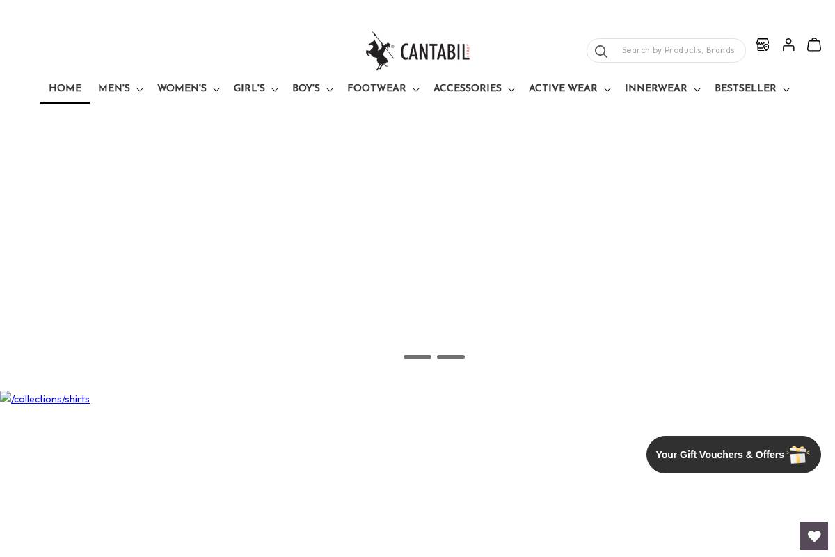 cantabilshop.com homepage screenshot