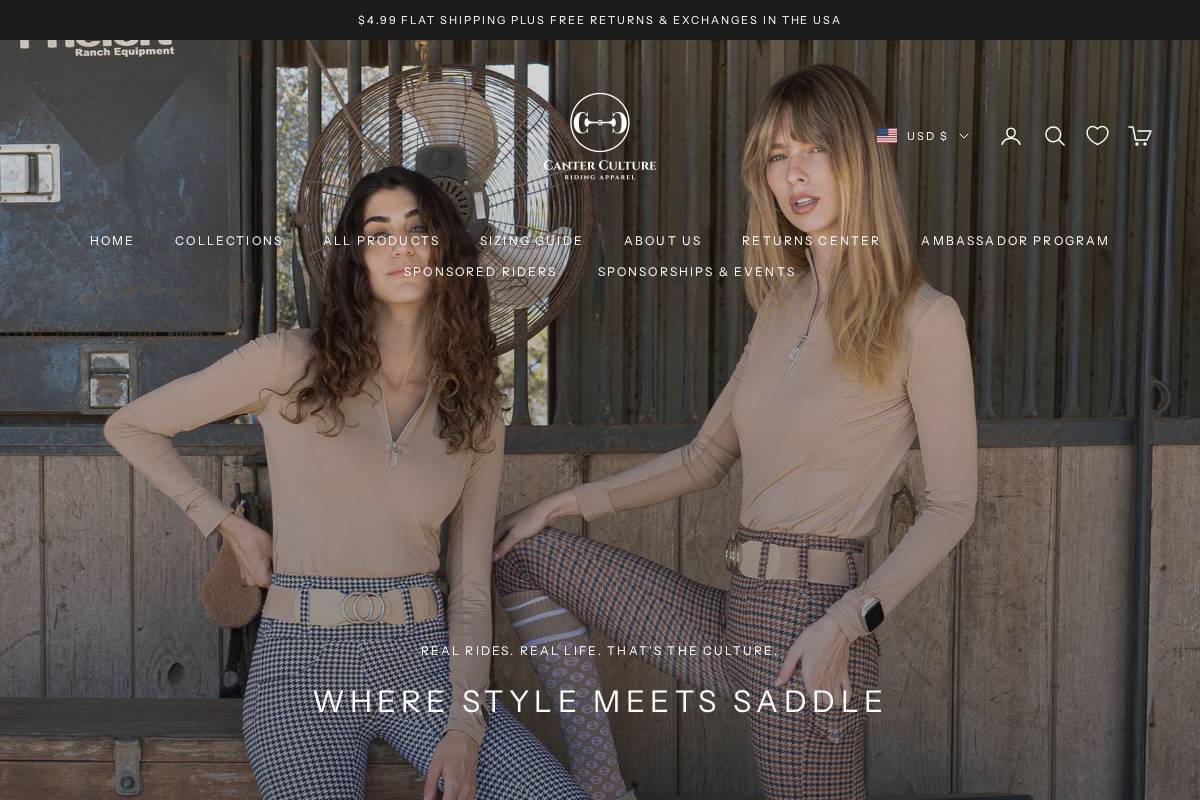 canterculture.com homepage screenshot