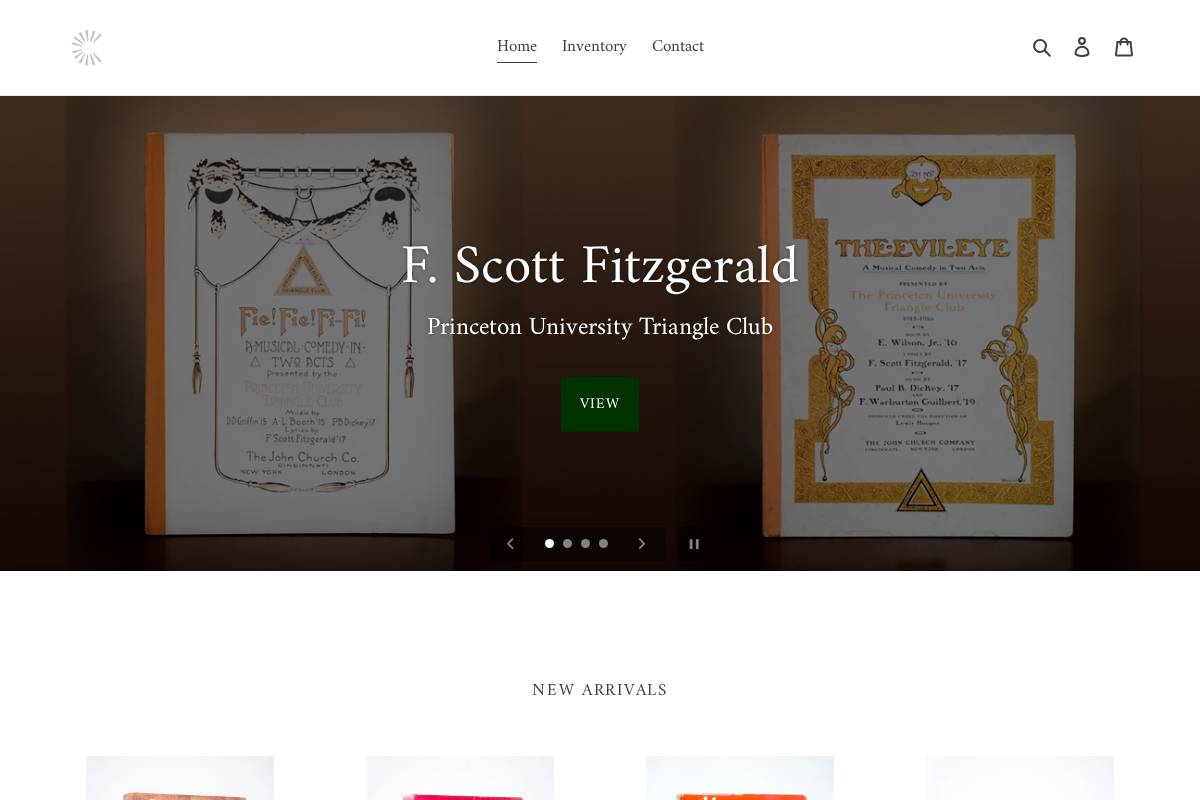 cantonbooks.com homepage screenshot
