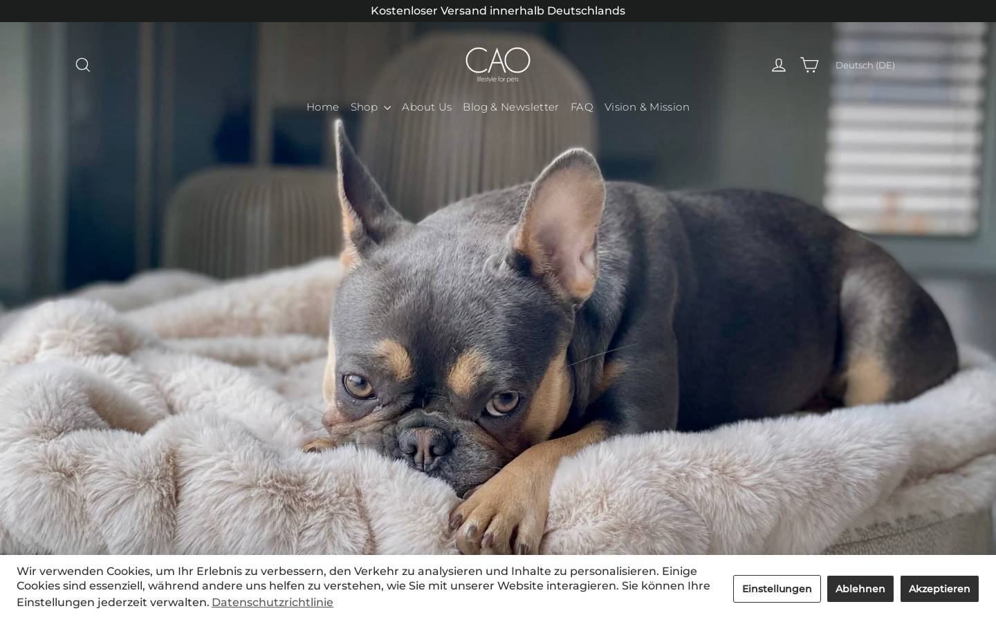 cao-online.com homepage screenshot