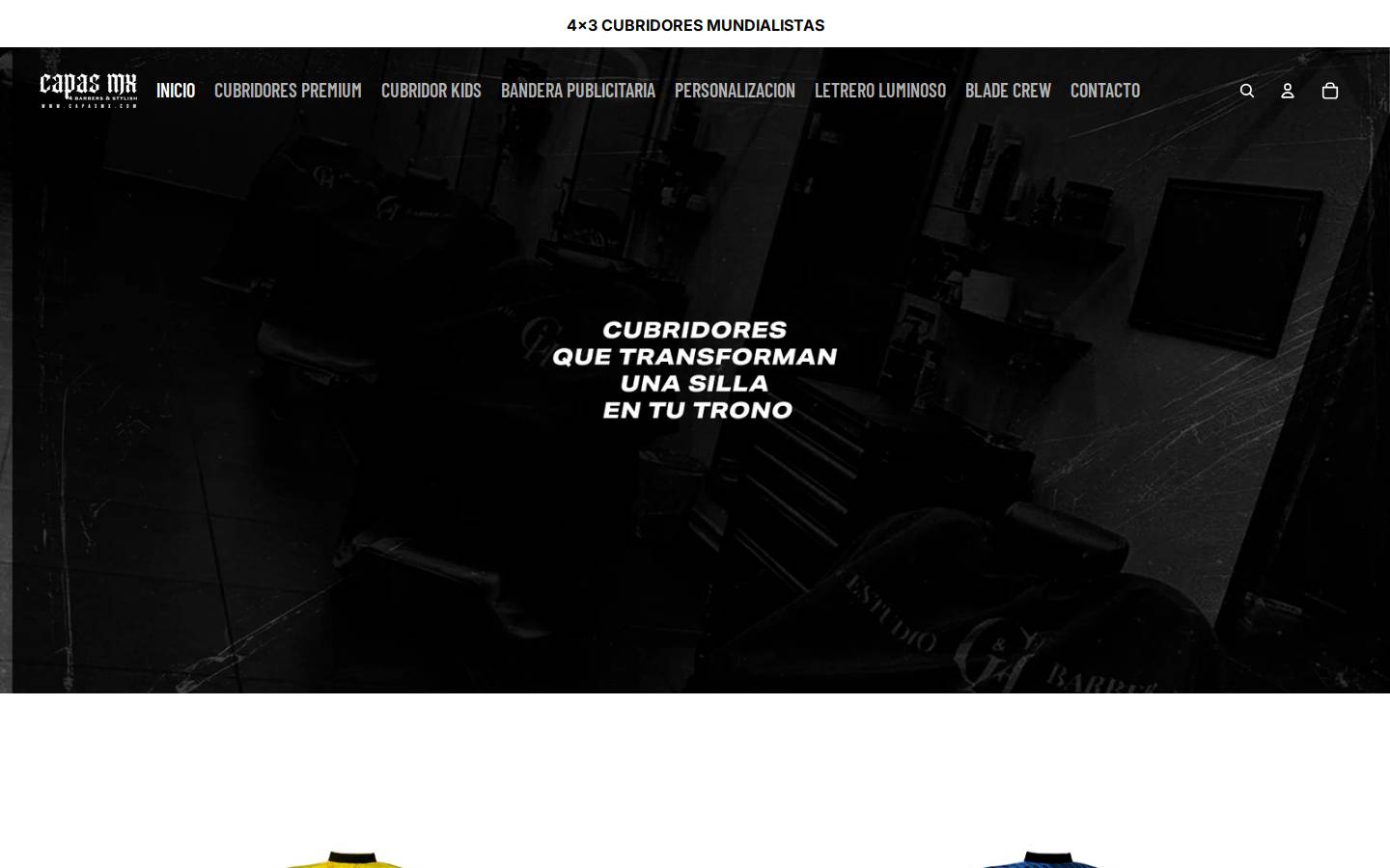 capasmx.com homepage screenshot