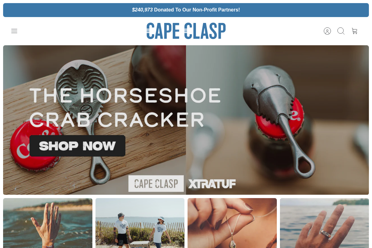 Cape Cla homepage screenshot