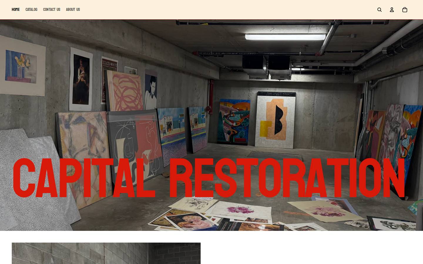 capitalrestoration.org homepage screenshot