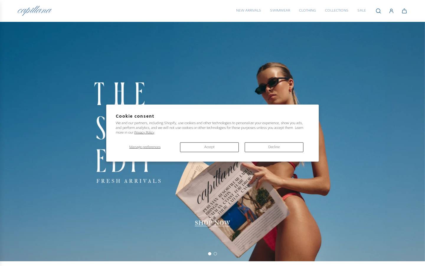 capittana.com homepage screenshot