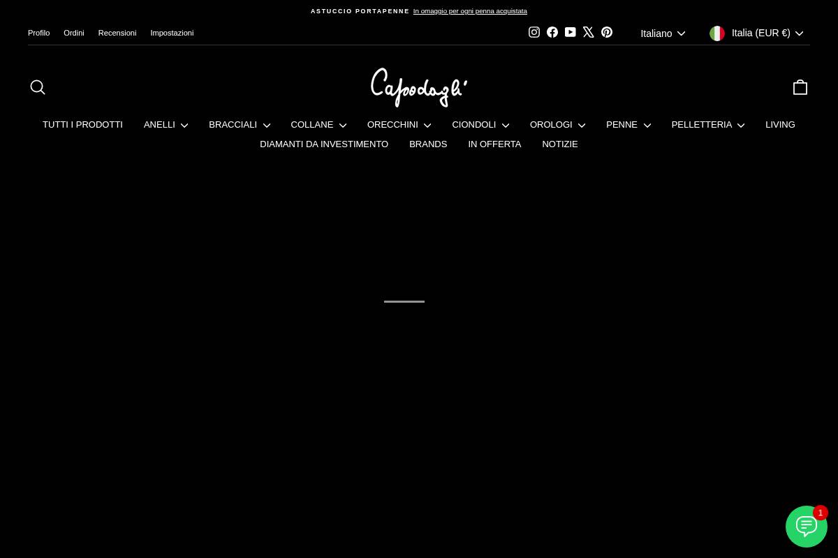Gioielleria Capodagli homepage screenshot
