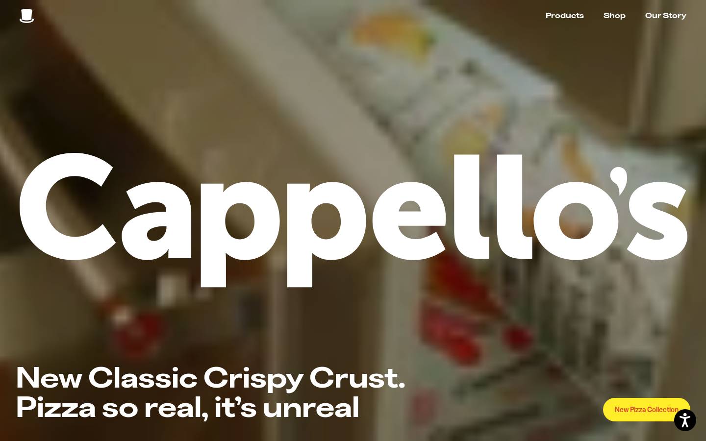 cappellos.com homepage screenshot