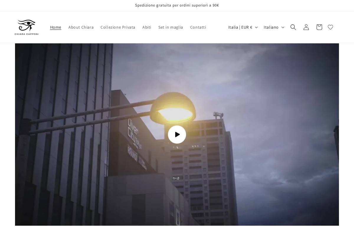 capponibrand.com homepage screenshot