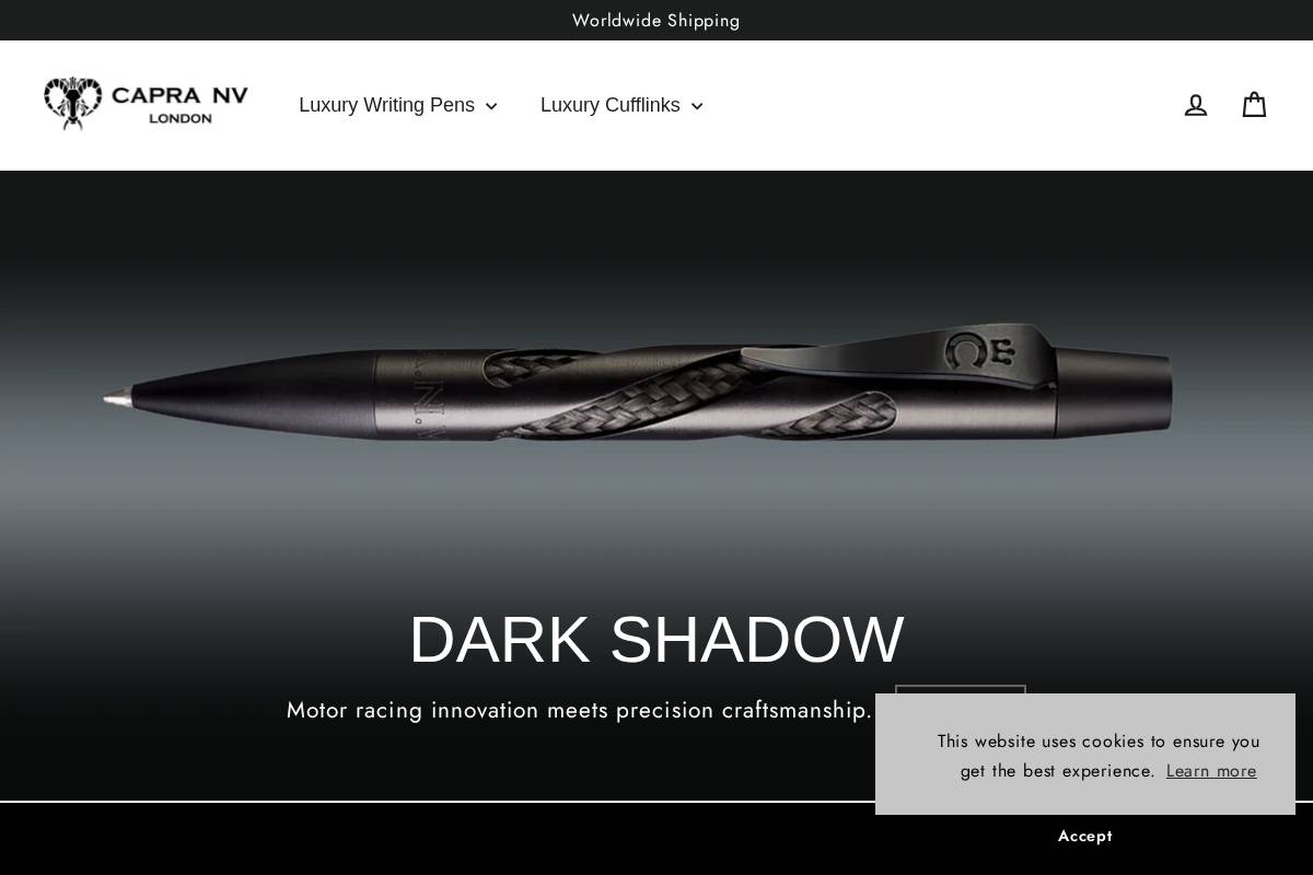 capranv.com homepage screenshot