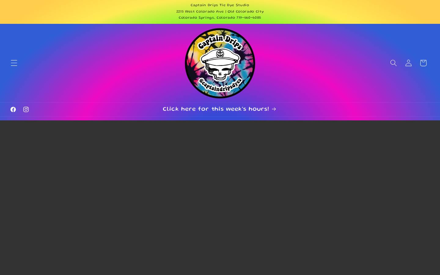 captaindripsdyes.com homepage screenshot