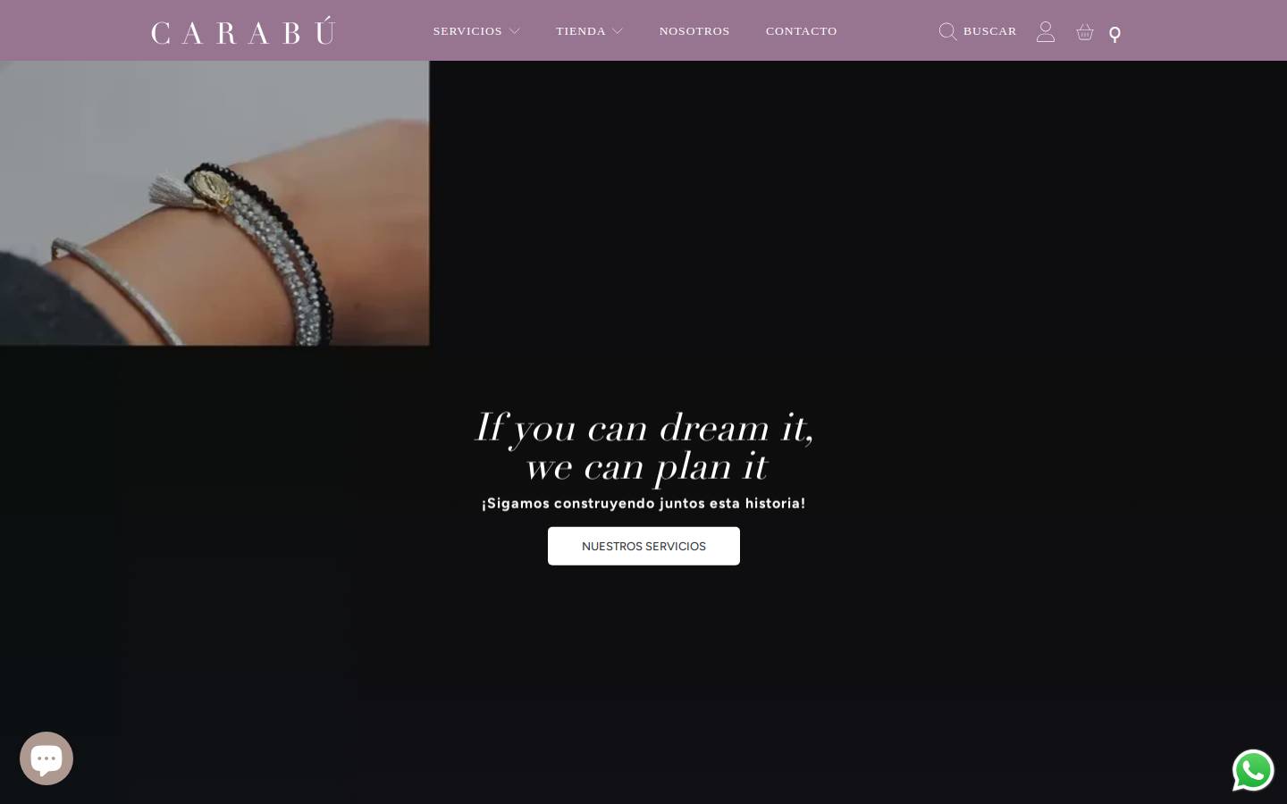 carabu.com.mx homepage screenshot