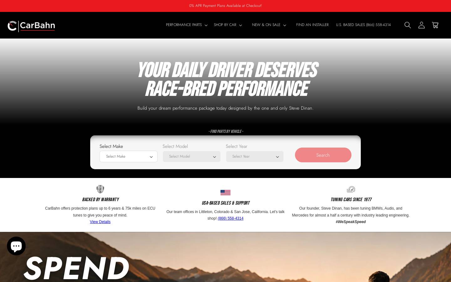 carbahnautoworks.com homepage screenshot