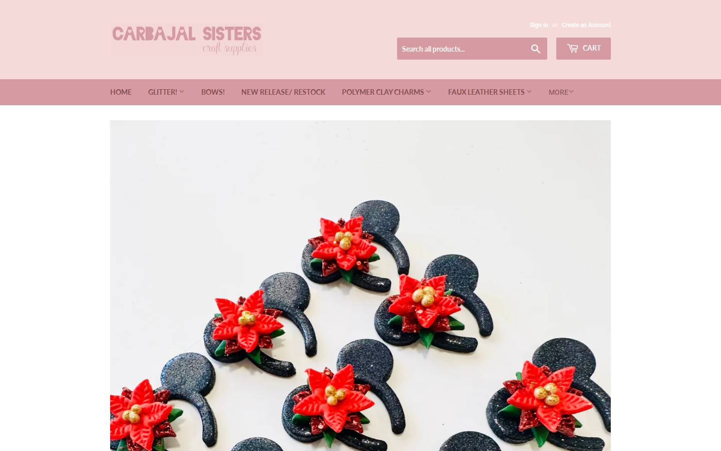 carbajalsisters.com homepage screenshot